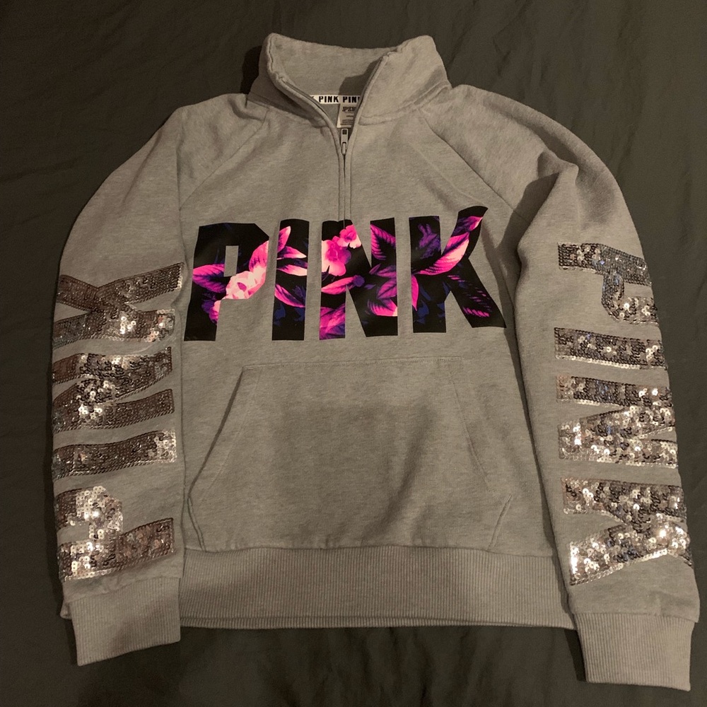 Victoria’s Secret PINK Tropical Bling Sweatshirt